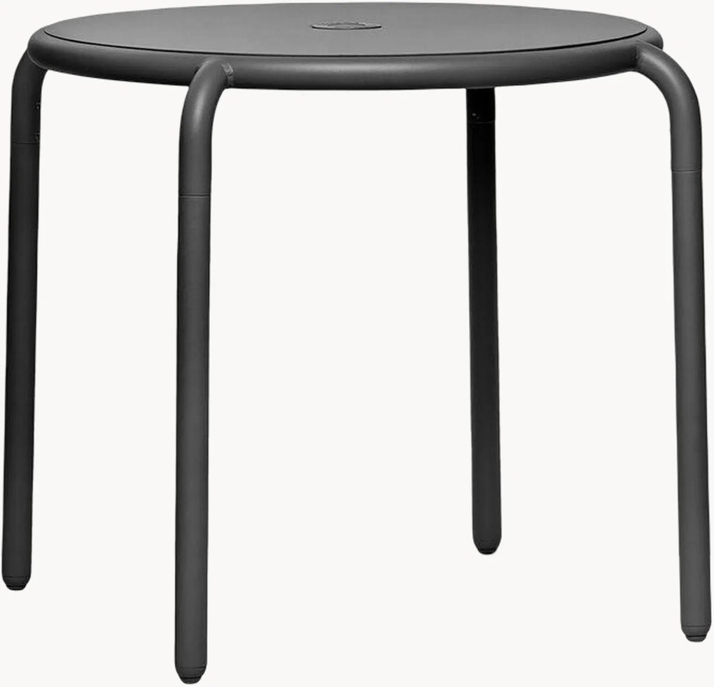 Ronde tuin bistrotafel Toní met parasolgat, Ø 80 cm