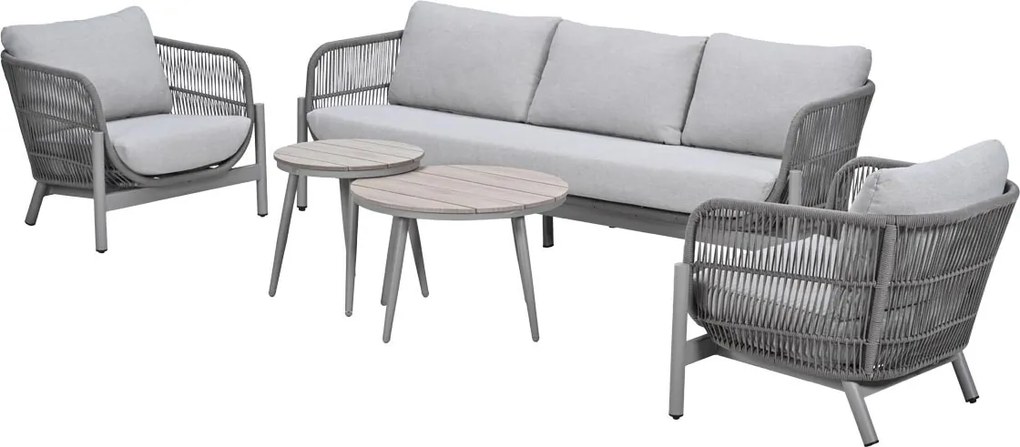 Garden Impressions Luzia loungeset 5-delig - taupe