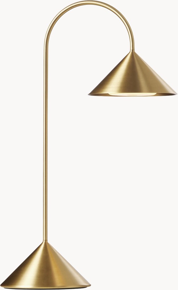 Mobiele outdoor LED-tafellamp Grasp, dimbaar