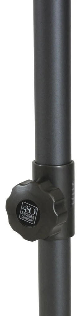 4 Seasons Outdoor Parasol Oasis Ø250 cm - donker grijs