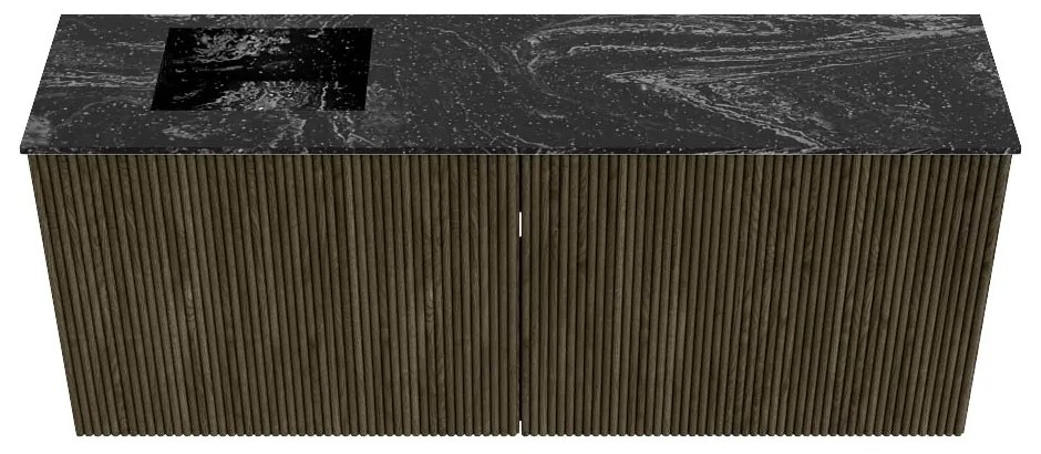 Mondiaz Joya DLux 100cm toiletmeubel shadow met wastafel faye links 1 kraangat lava