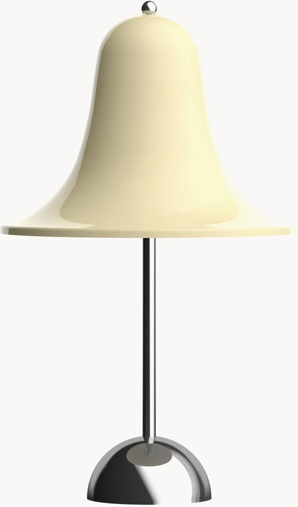 Kleine draagbare dimbare LED-tafellamp Pantop, Design Verner Panton