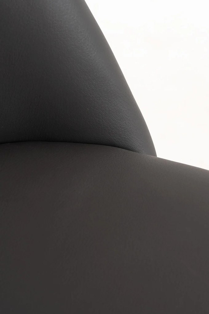 Set 4 Vint Kunstlederen Stoelen