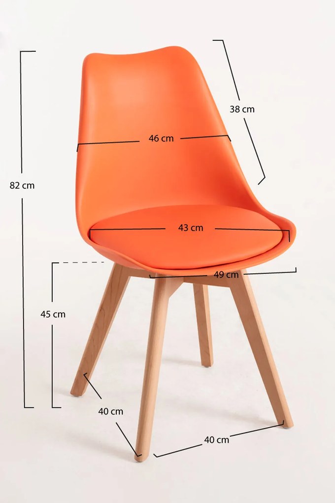 Set 4 Synk Basic Stoelen
