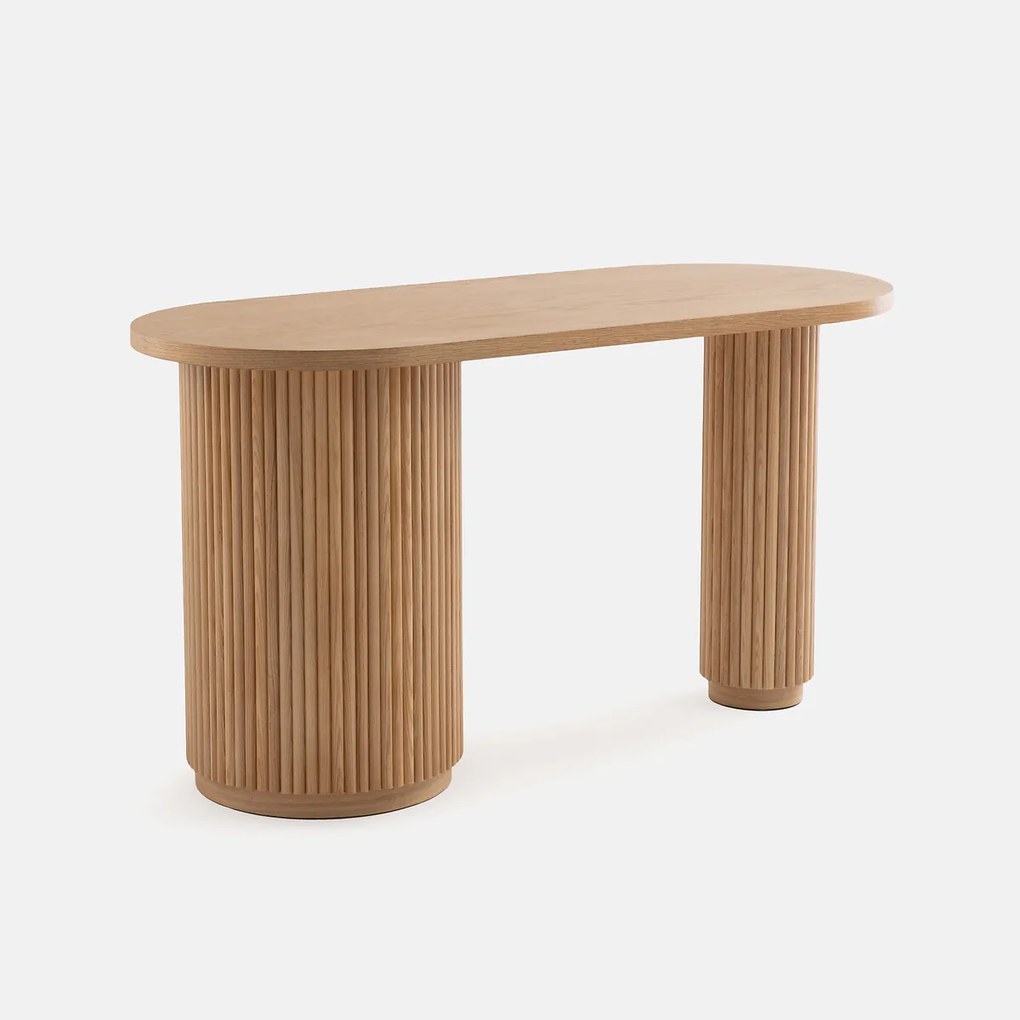 Bureau in organische vorm, 1 deur, Genna