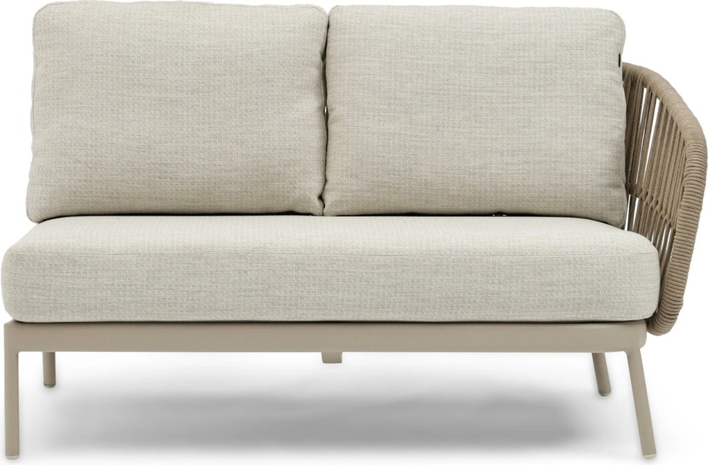 Hoek loungeset 5 personen Rope Taupe  Coco Elara/Ibiza