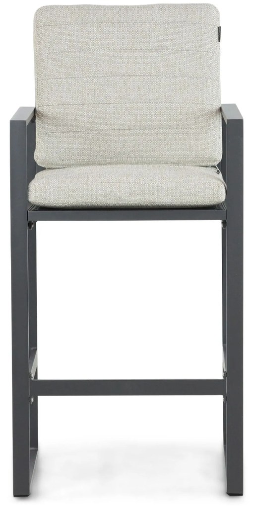 Barstoel Aluminium Grijs-antraciet Lifestyle Garden Furniture Nuno