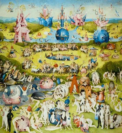 Jheronimus Bosch . Garden of Earthly Delights