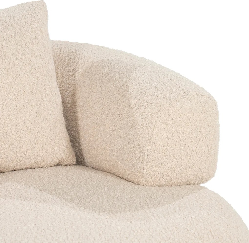 Eenvoudig Fauteuil Beige