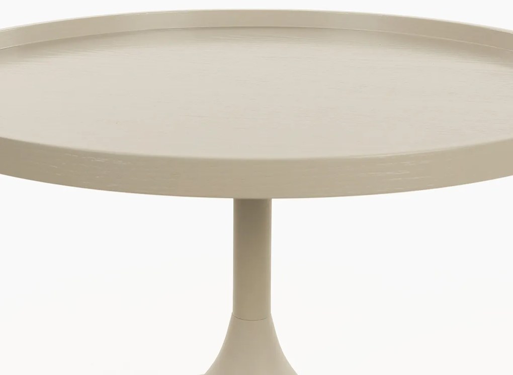 Zuiver Jason Design Salontafel Rond Beige - 69 X 69cm.