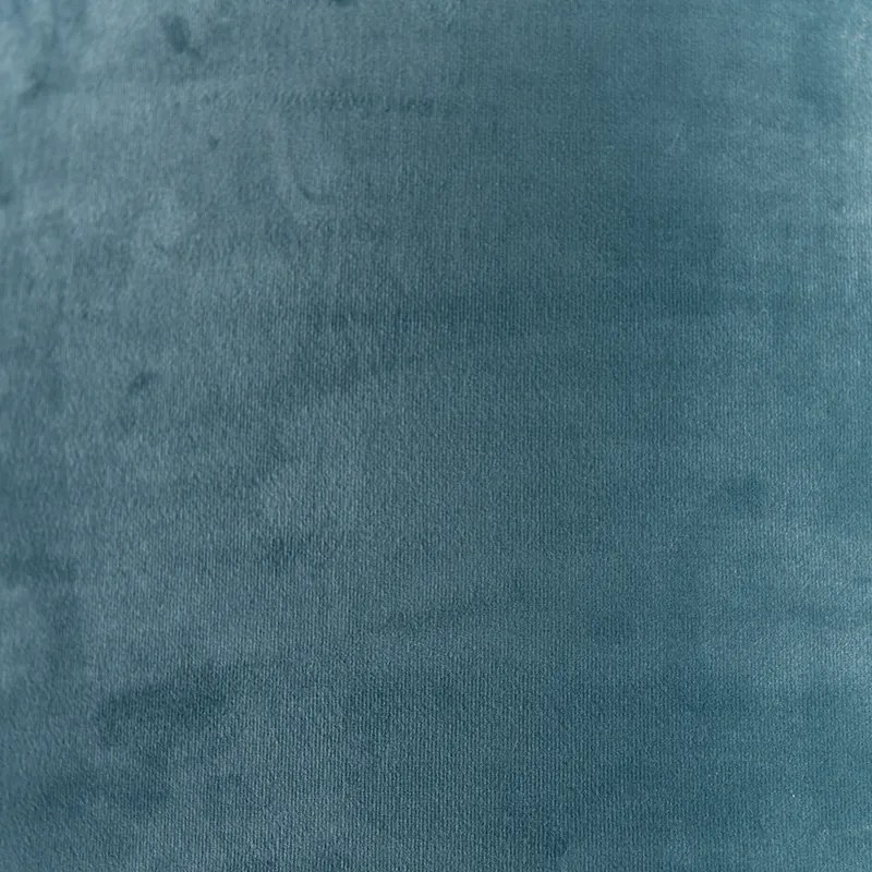Velours lampenkap blauw 50/50/25 met gouden binnenkant
