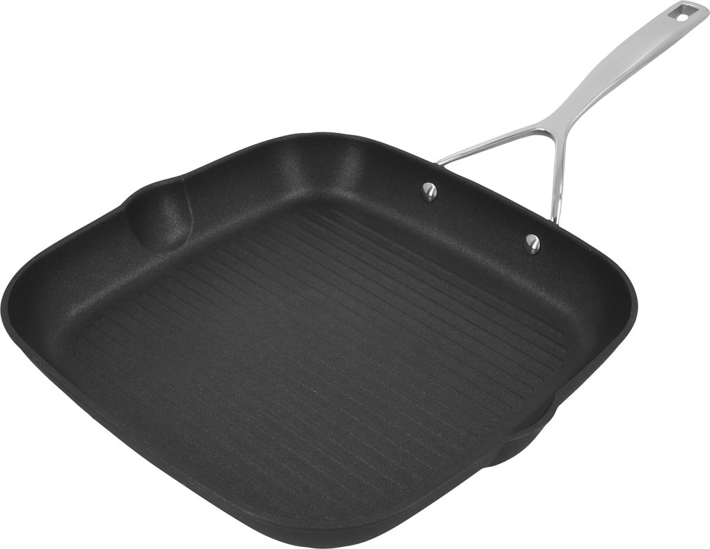 Demeyere Alu Pro 5 Grillpan Duraslide Titanium 28 x 28 cm - Alu Pro 5 - Demeyere