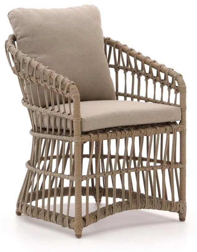 Dining tuinstoel | Intenso  Cameri | Wicker (vlechtwerk) | Taupe | Kees Smit Tuinmeubelen