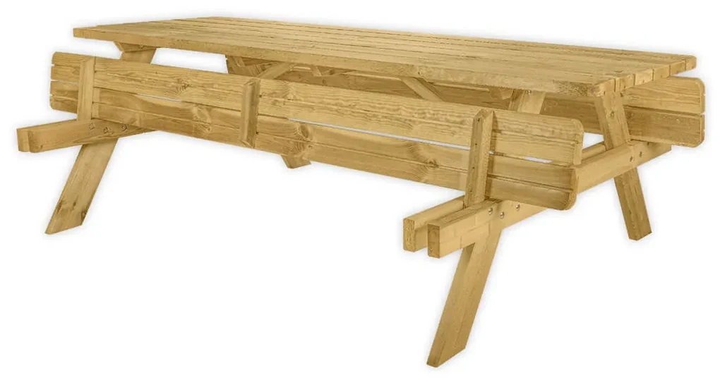 Picknicktafel Deluxe 240 x 70 cm
