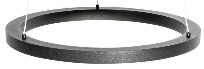 Hanglamp zwart 40cm incl. LED 3-staps dimbaar - Girello