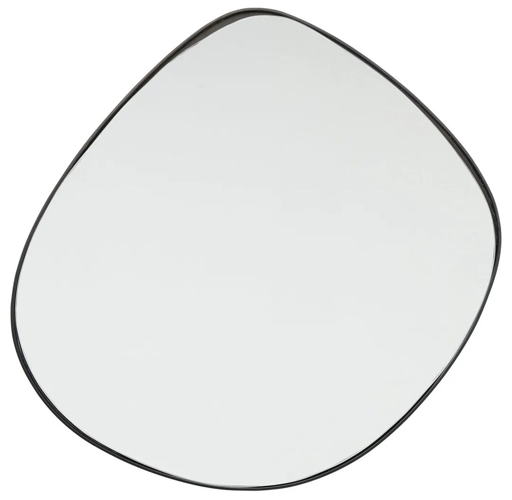 Zwarte Spiegel Organisch 71x71cm - 71.5x70.5cm