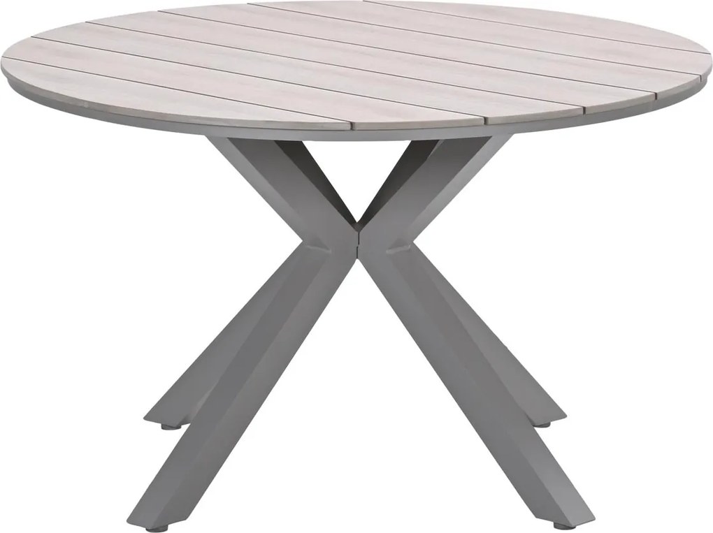 Garden Impressions Tulli tuintafel Ø122 cm - light teak look