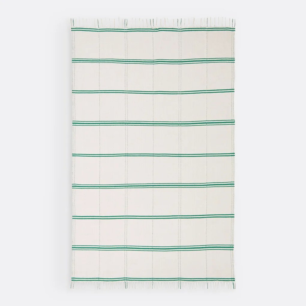 Vloerkleed 58% recycled katoen, Ravelo