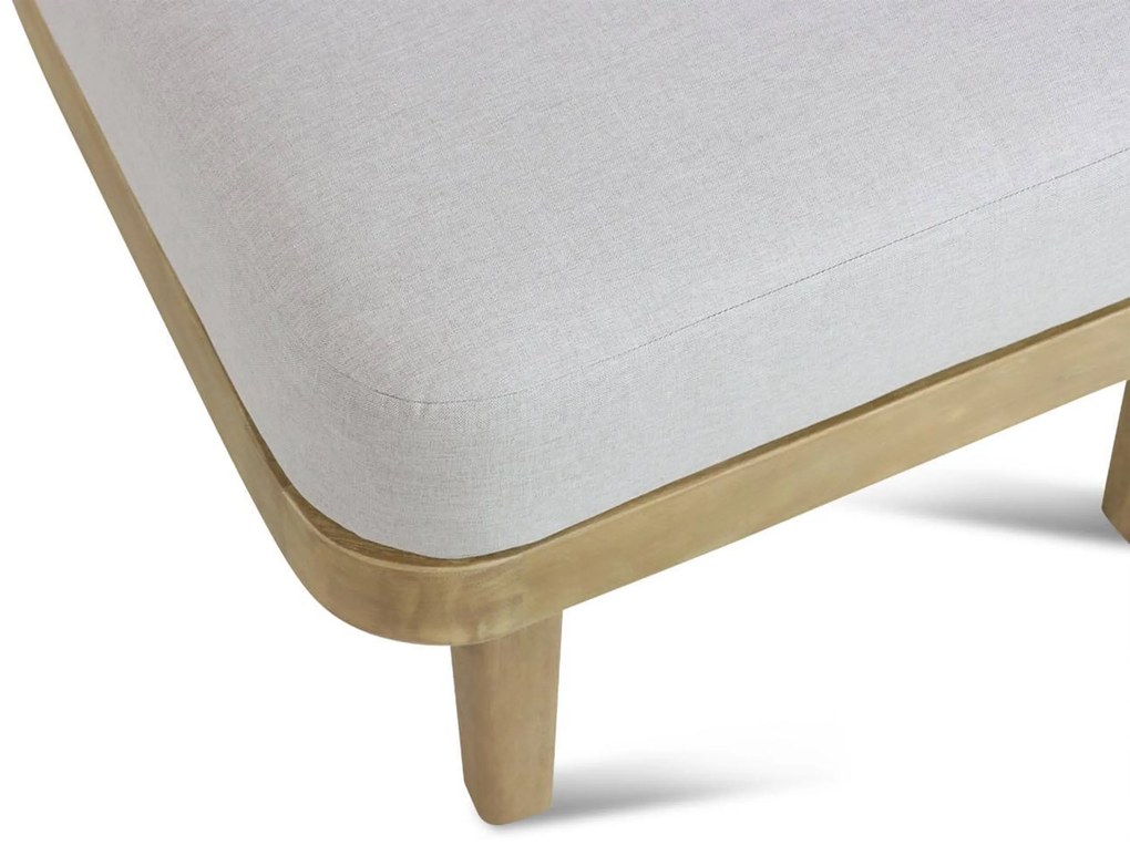 Bistroset 1 persoon Teakhout/rope Naturel teak Coco Napoli