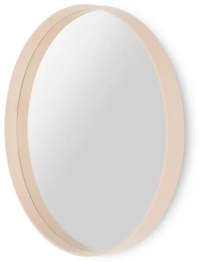 MADE Essentials Bex grote ronde spiegel 76 cm, lichtroze