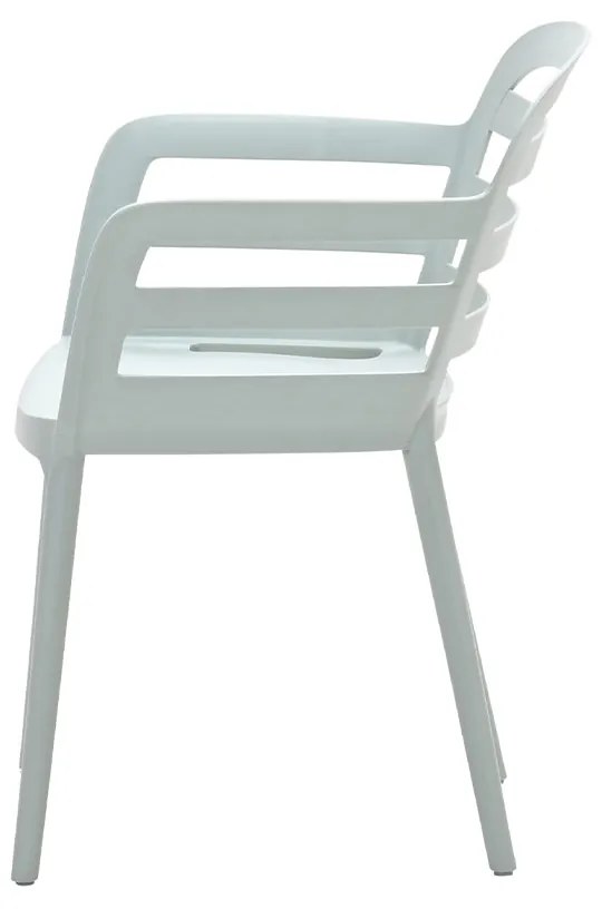 Garden Impressions Mira balkonset 3-delig - Faria tuintafel Ø60 cm - olijf