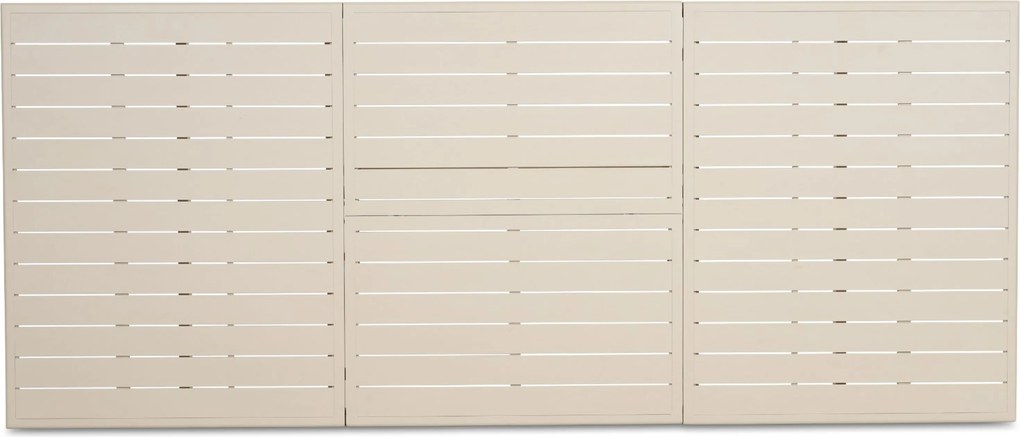 Dining Tuintafel rechthoekig uitschuifbaar 160/240x100 cm Zand/Beige Arvento