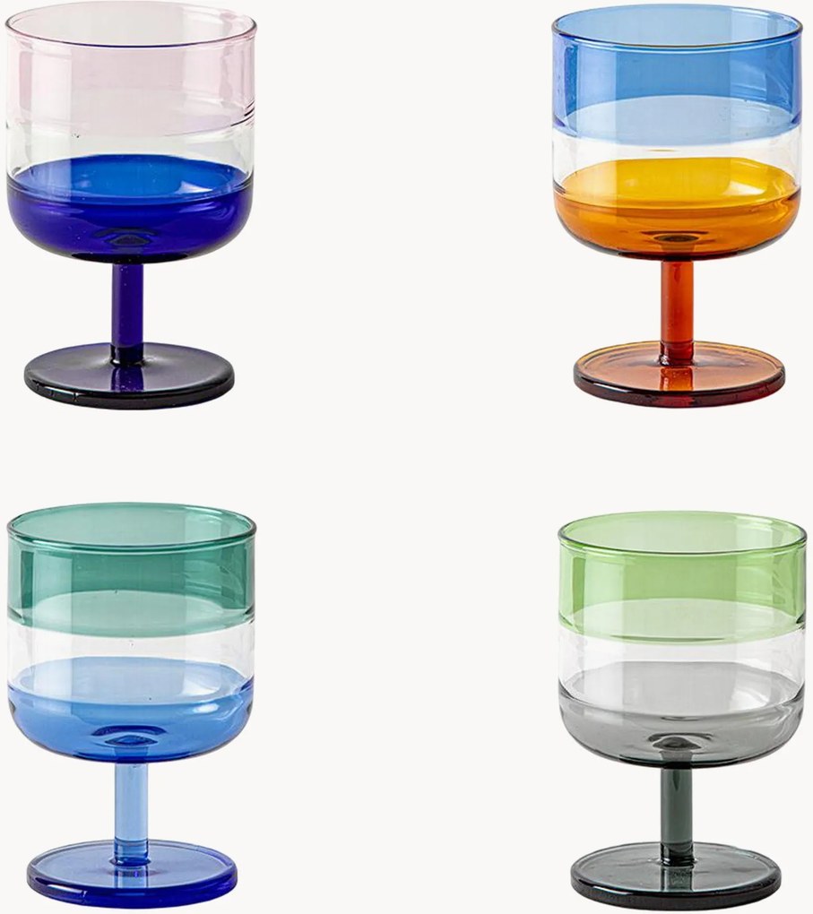 Wijnglazen Stacks, 4-delig