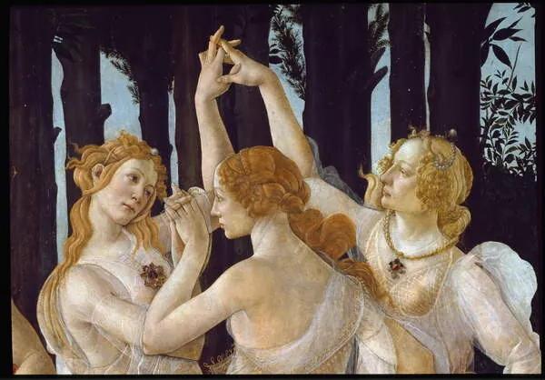 Botticelli, Sandro (Alessandro di Mariano di Vanni Filipepi) - Kunstdruk Spring (La Primavera), (40 x 26.7 cm)