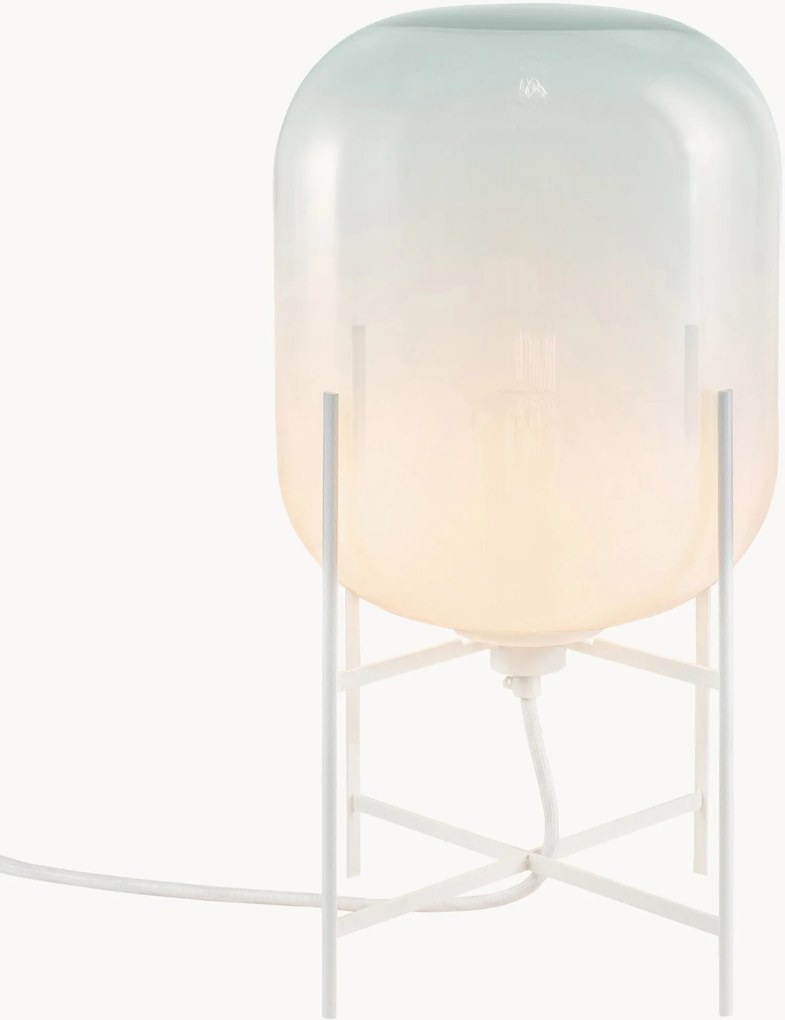 Mondgeblazen LED tafellamp Oda
