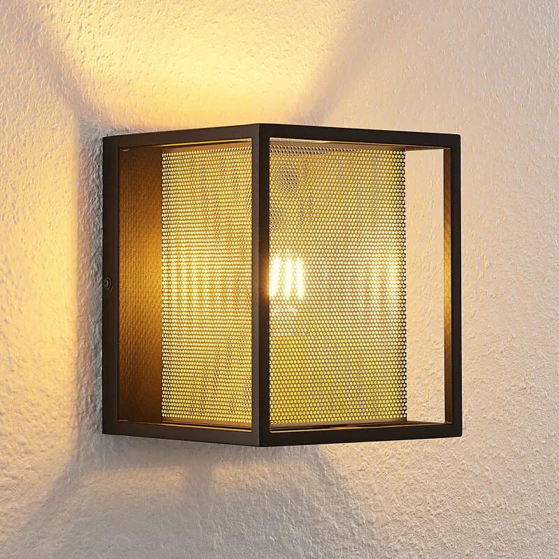 Daiana wandlamp met honingraatpatroon - lampen-24