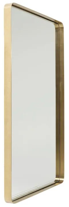 Kare Design Curve Rechthoekige Spiegel Messing 120 Cm - 80x120cm