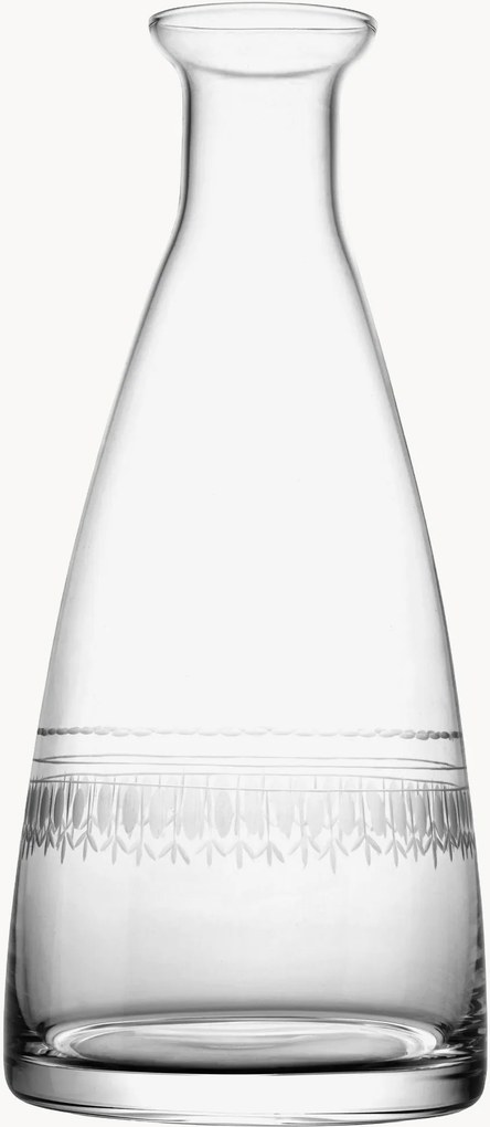 Mondgeblazen kristallen karaf Ovals, 850 ml