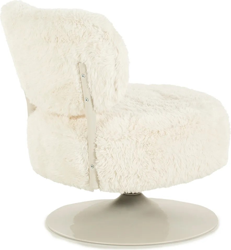 Fauteuil Draaibaar Beige