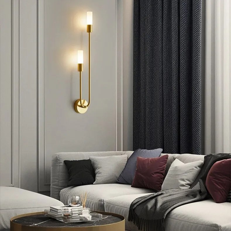 WANDLAMP APP1148-2W goud