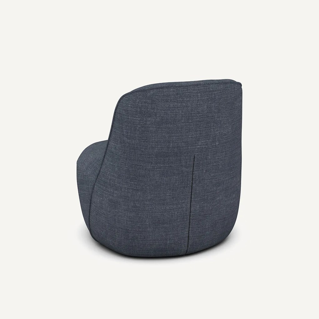 Katoenen/linnen draaifauteuil, Rosebury