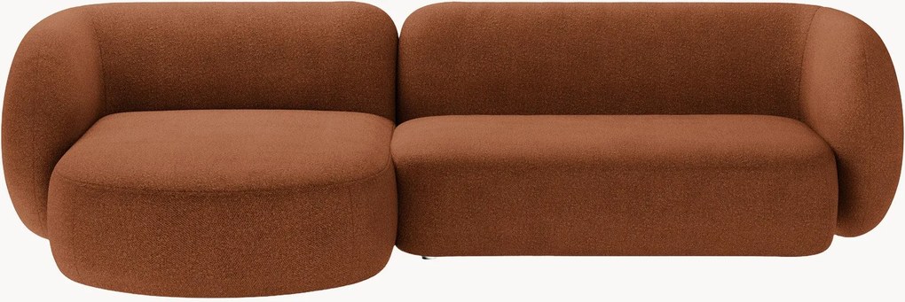 Modulaire bouclé hoekbank Kate (3-zits)