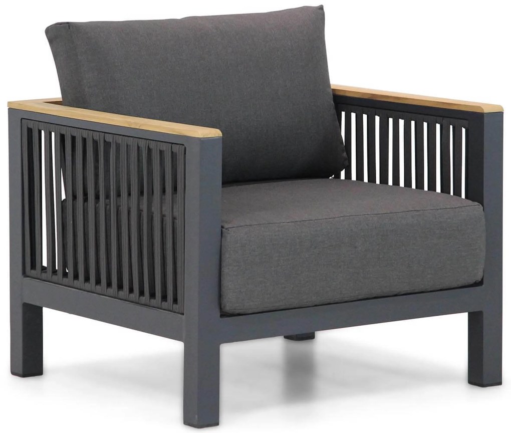 Hoek loungeset 7 personen Rope Grijs Santika Furniture Santika Shadow