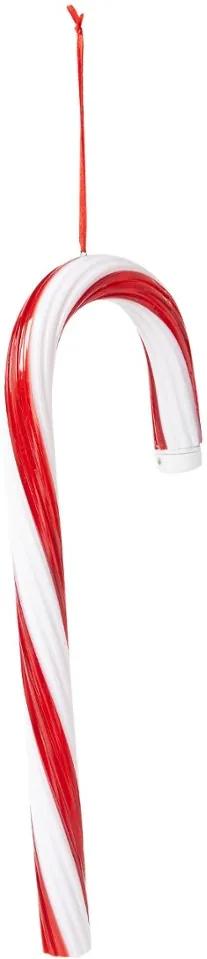 Goodwill Candy Cane kersthanger met LED verlichting 30 cm