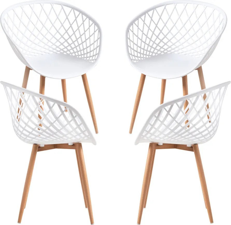 Set 4 Vera-stoelen
