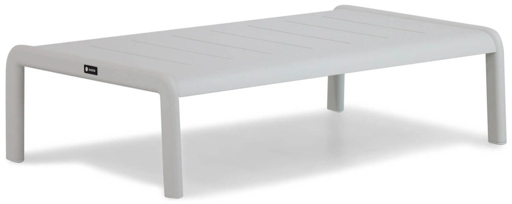 Stoel en Bank Loungeset 5 personen Aluminium Wit Coco Avellino
