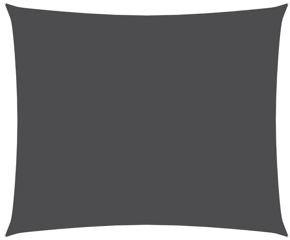 vidaXL Zonnescherm rechthoekig 2,5x3,5 m oxford stof antracietkleurig