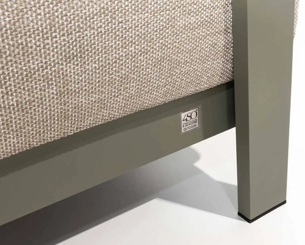 4 Seasons Outdoor Varenna loungestoel olijfgroen SALE weerbestendig