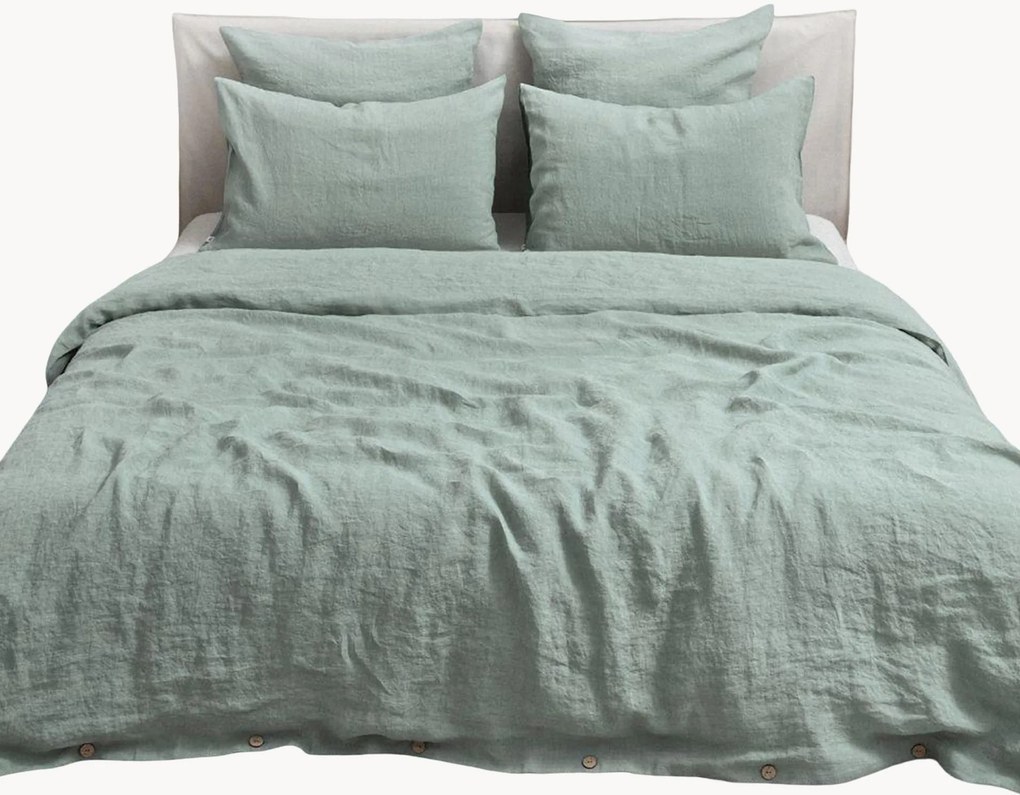 Linnen beddengoedset Green Milieu, 2-delig