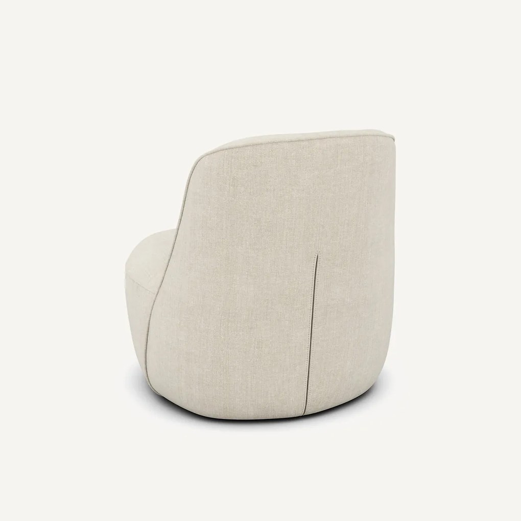 Katoenen/linnen draaifauteuil, Rosebury