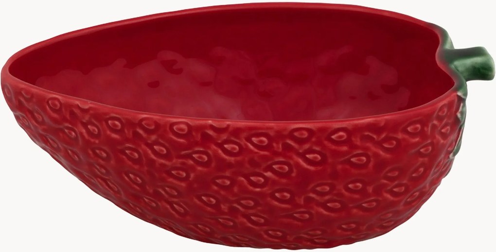 Ovale schaal Aardbeien, 2-delig