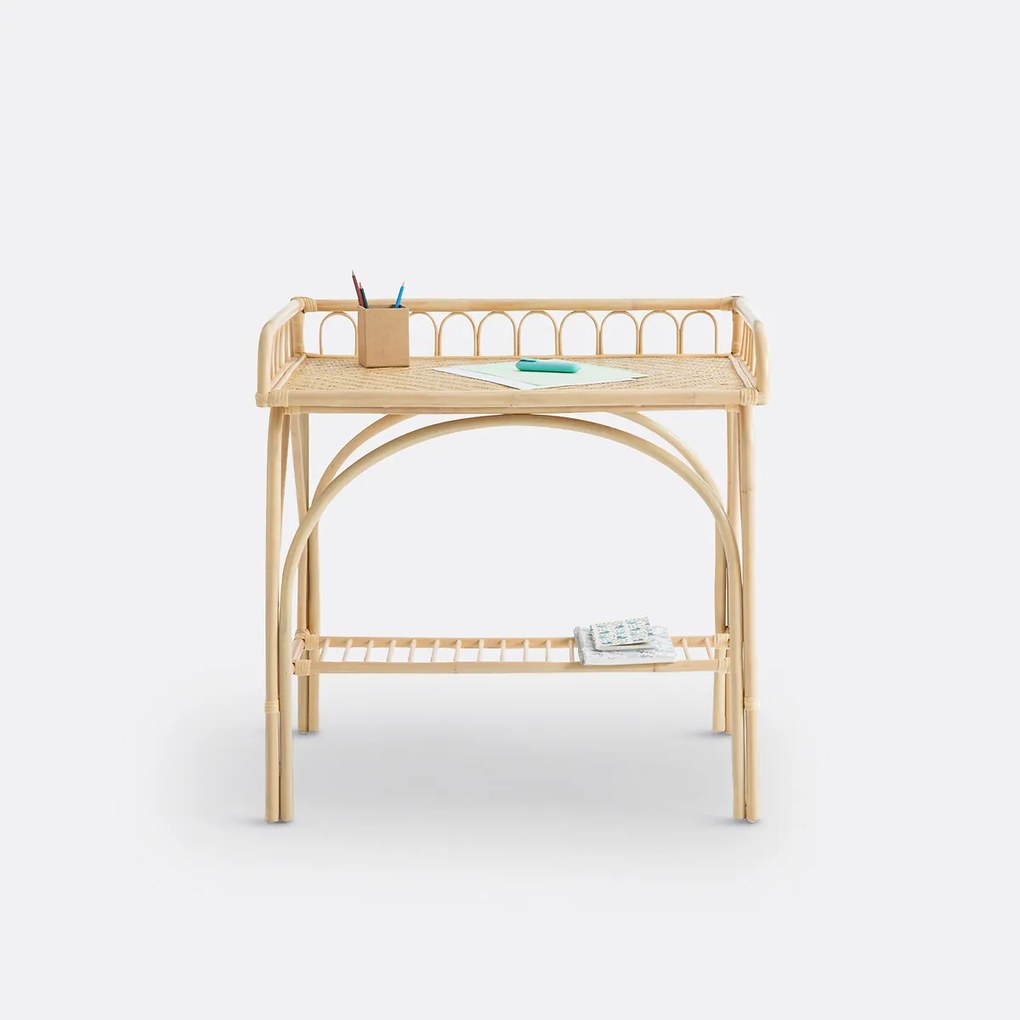 Kinderbureau in rotan, Albin