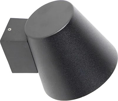 Moderne buitenwandlamp zwart IP44 - Skittle