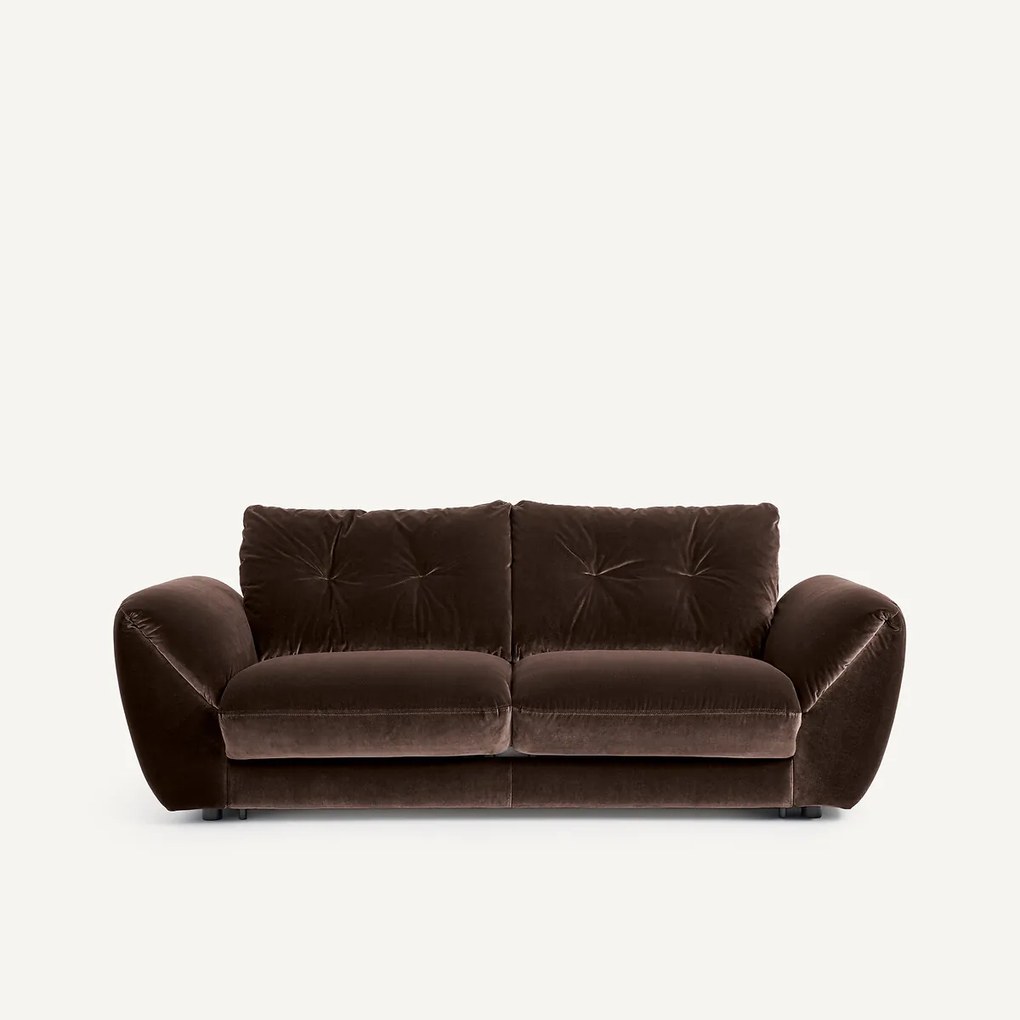 Omvormbare 3-zitsbank van fluweel Edgar