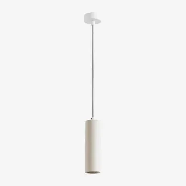 Plafondlamp In Cement Belinda Wit Terras - Sklum