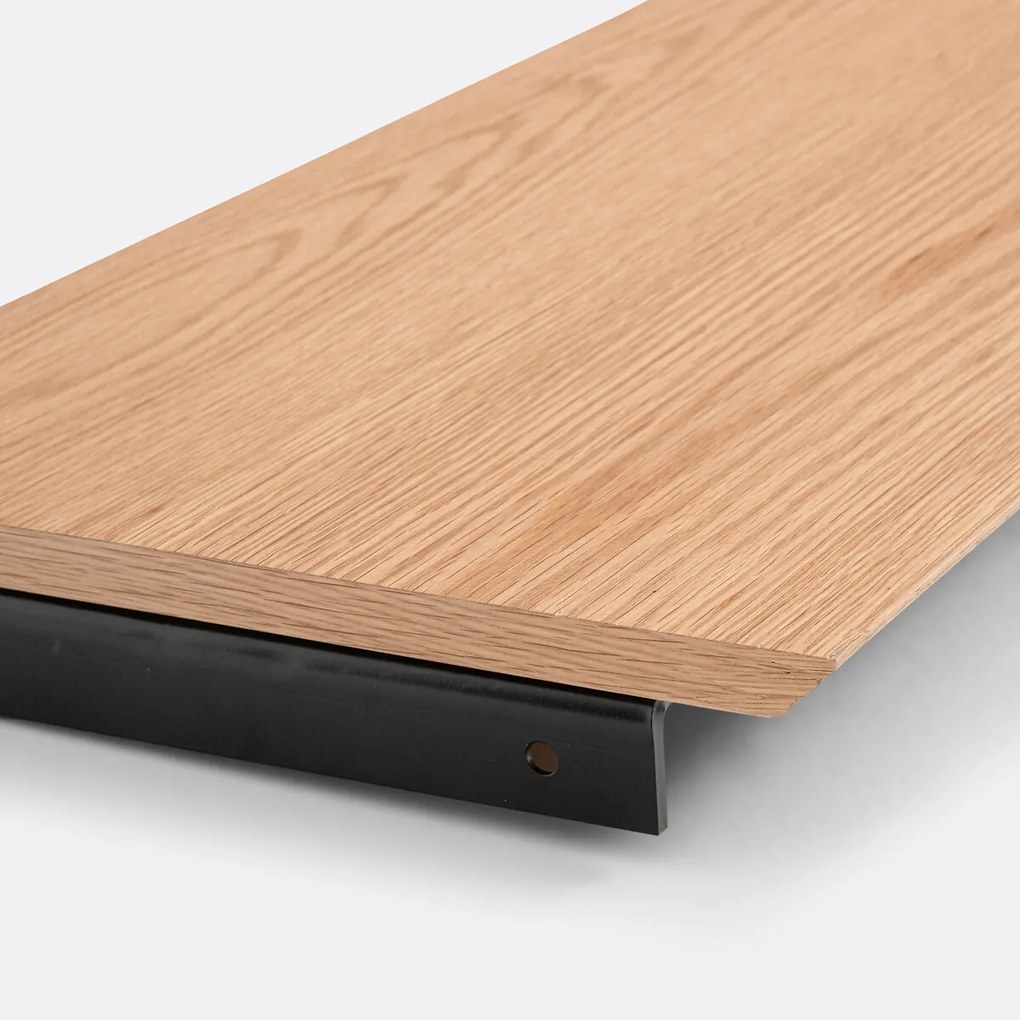Wandplank in fineereik 140 cm, Gipey